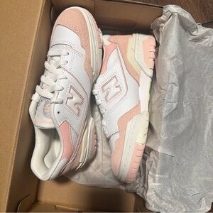 New Balance 550 White/Black Rain Cloud Men Sz 5 Women’s Sz 6.5 GSB550CA